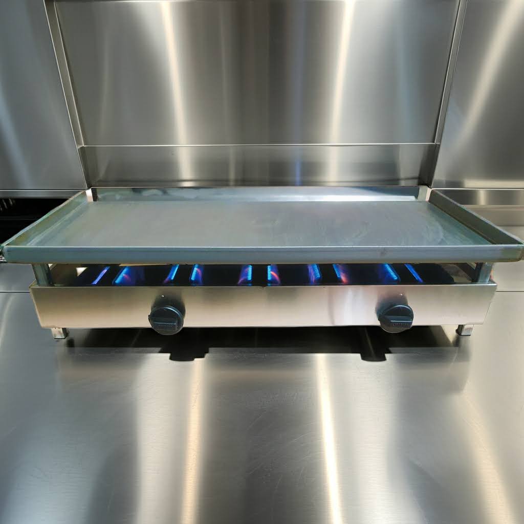 Plancha de gas MOD 80-P - med 80 x 40cm - Imagen 5