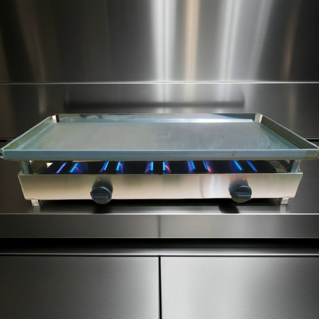 Plancha de gas MOD 80-P - med 80 x 40cm - Imagen 4