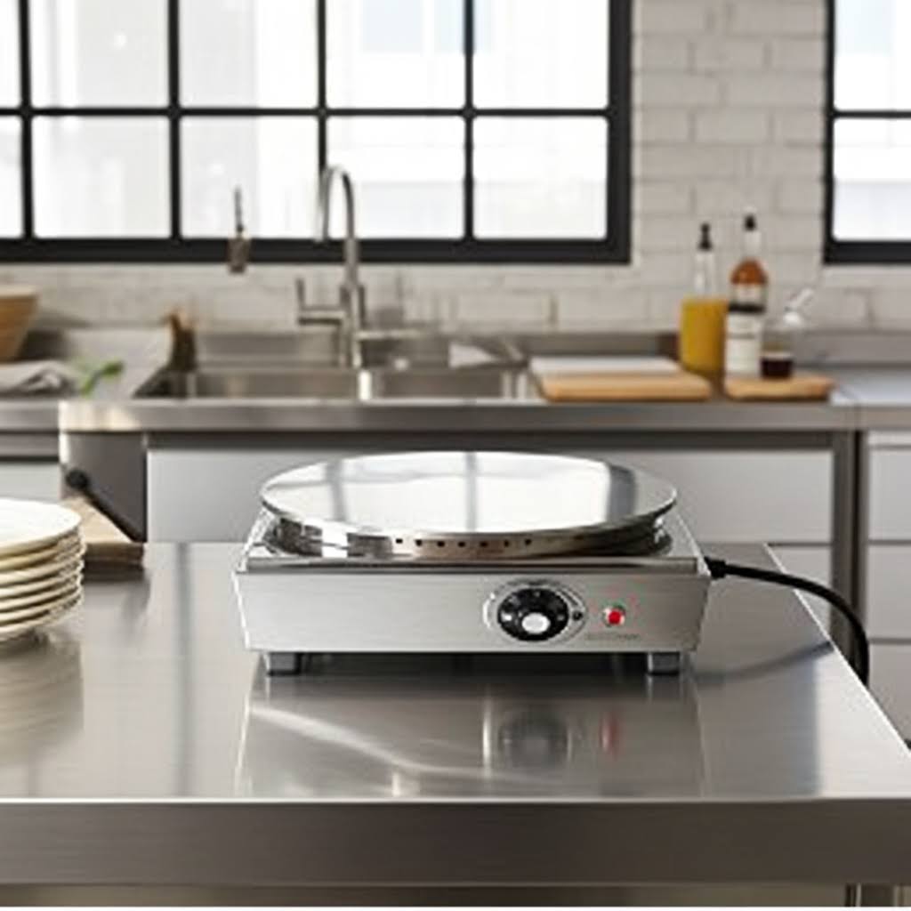 Crepera Electrica de cromoduro mod 1-D CR 33 cms - Imagen 2
